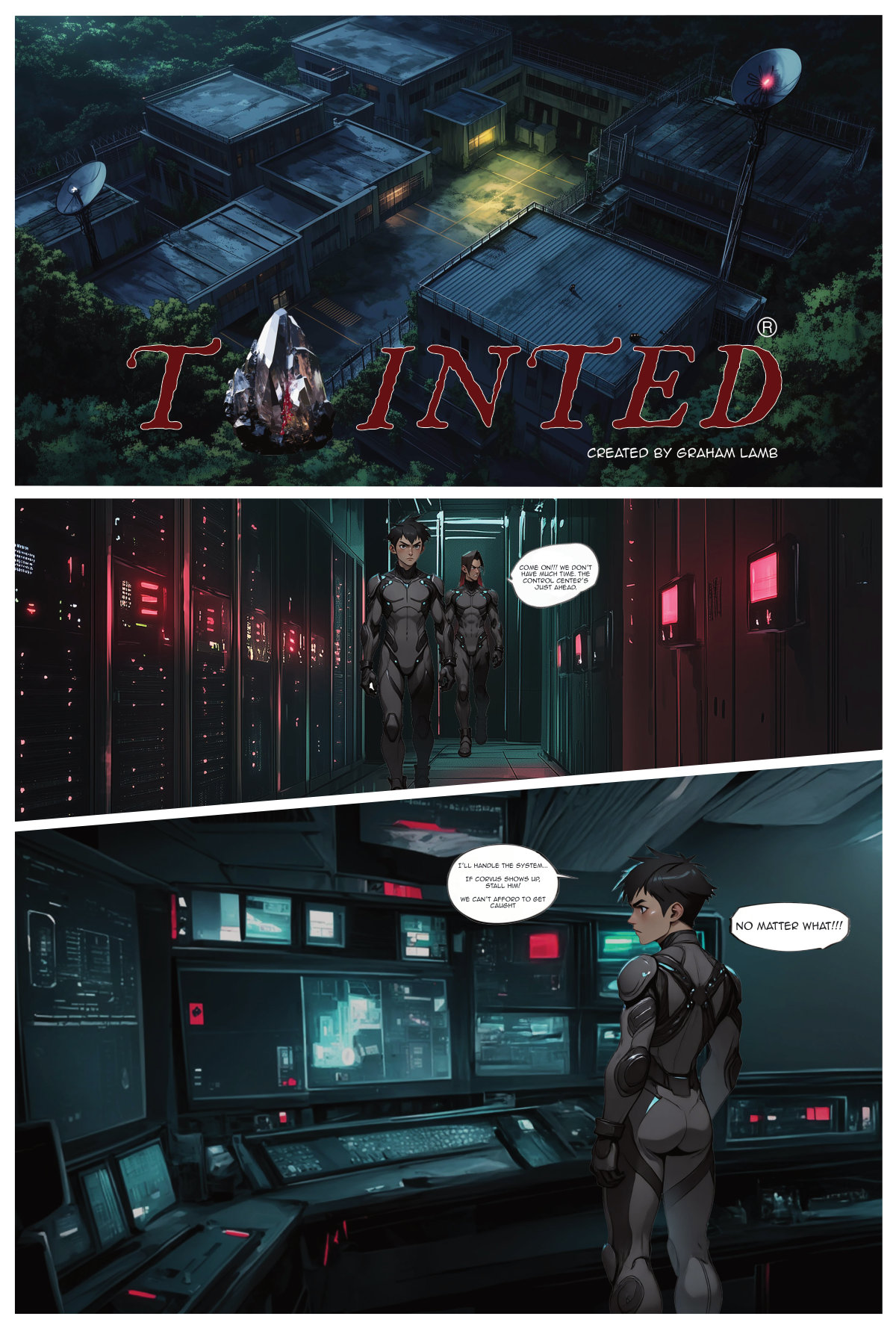 Tainted Issue 01 — Page 1